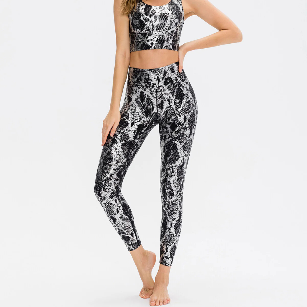 Emery Metallic Skinny Leggings