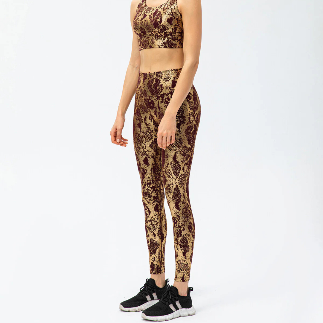 Emery Metallic Skinny Leggings