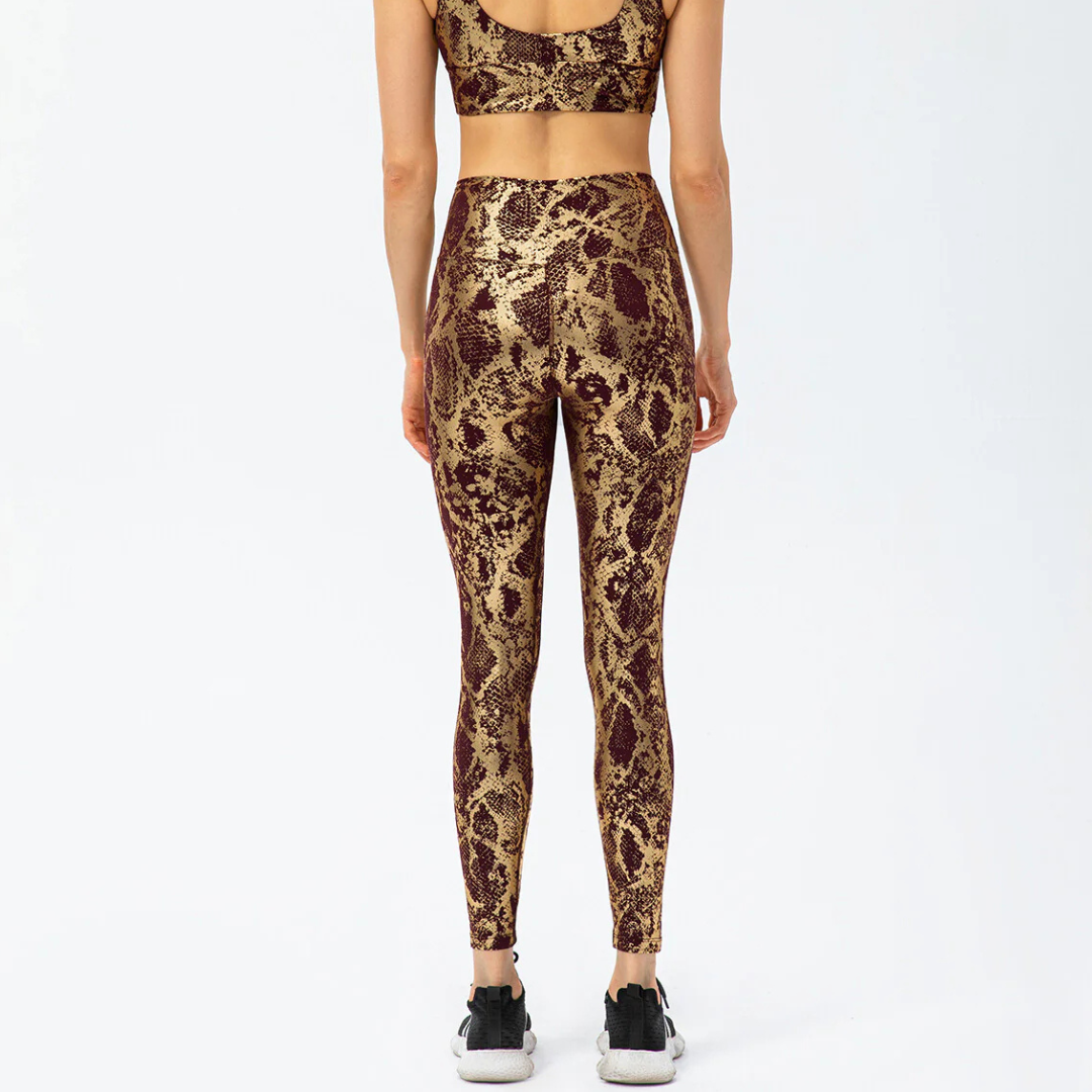 Emery Metallic Skinny Leggings