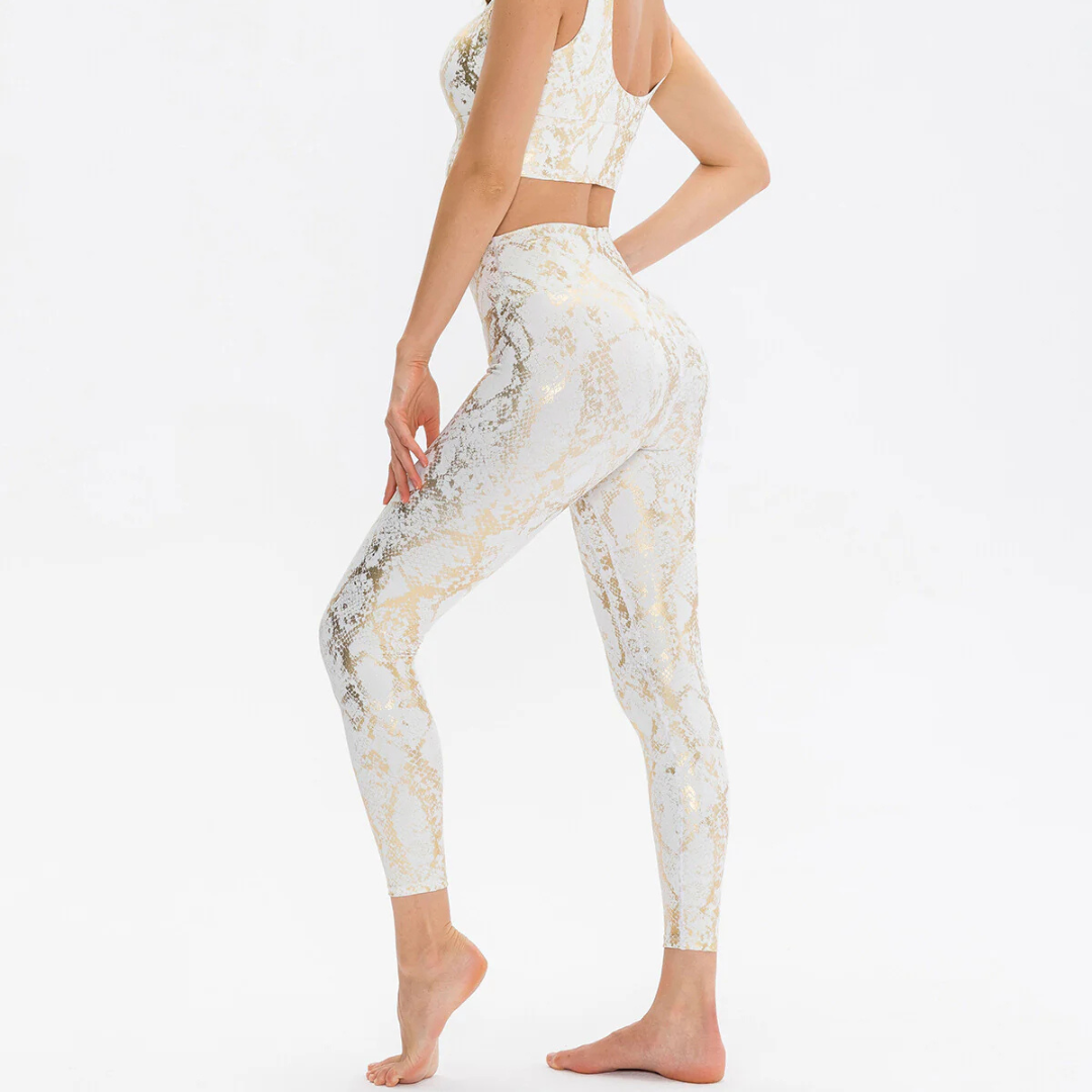 Emery Metallic Skinny Leggings