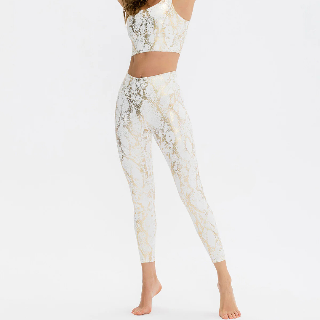 Emery Metallic Skinny Leggings