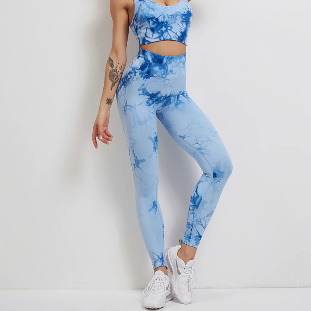 Fojo Dye Seamless Scrunch Leggings