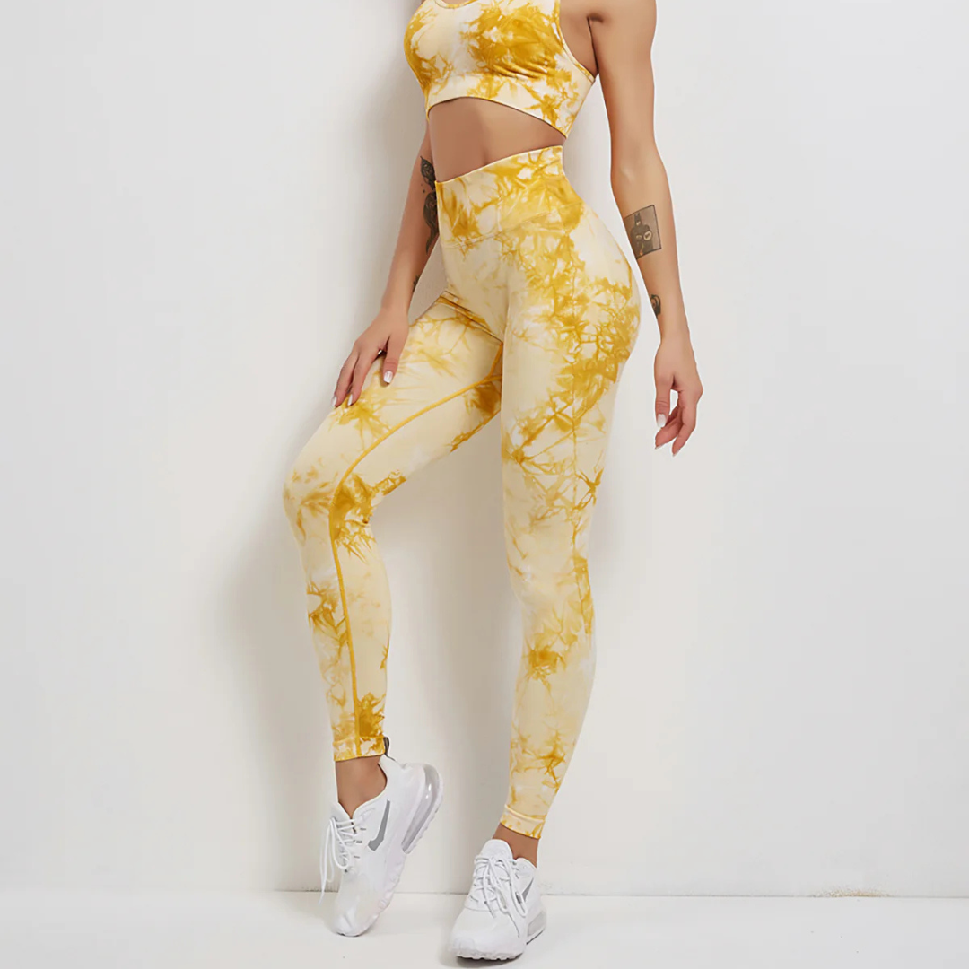 Fojo Dye Seamless Scrunch Leggings
