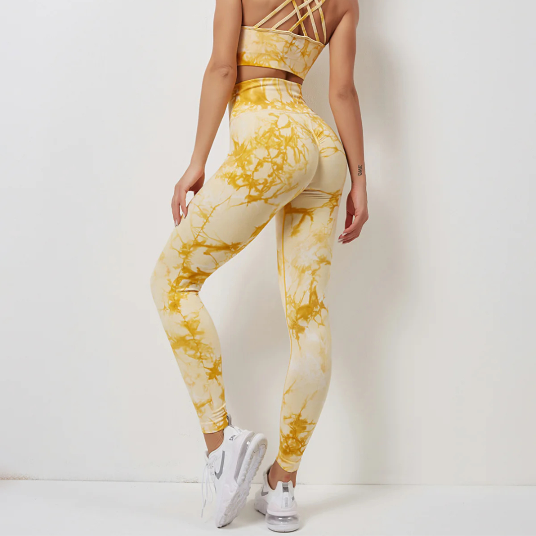 Fojo Dye Seamless Scrunch Leggings