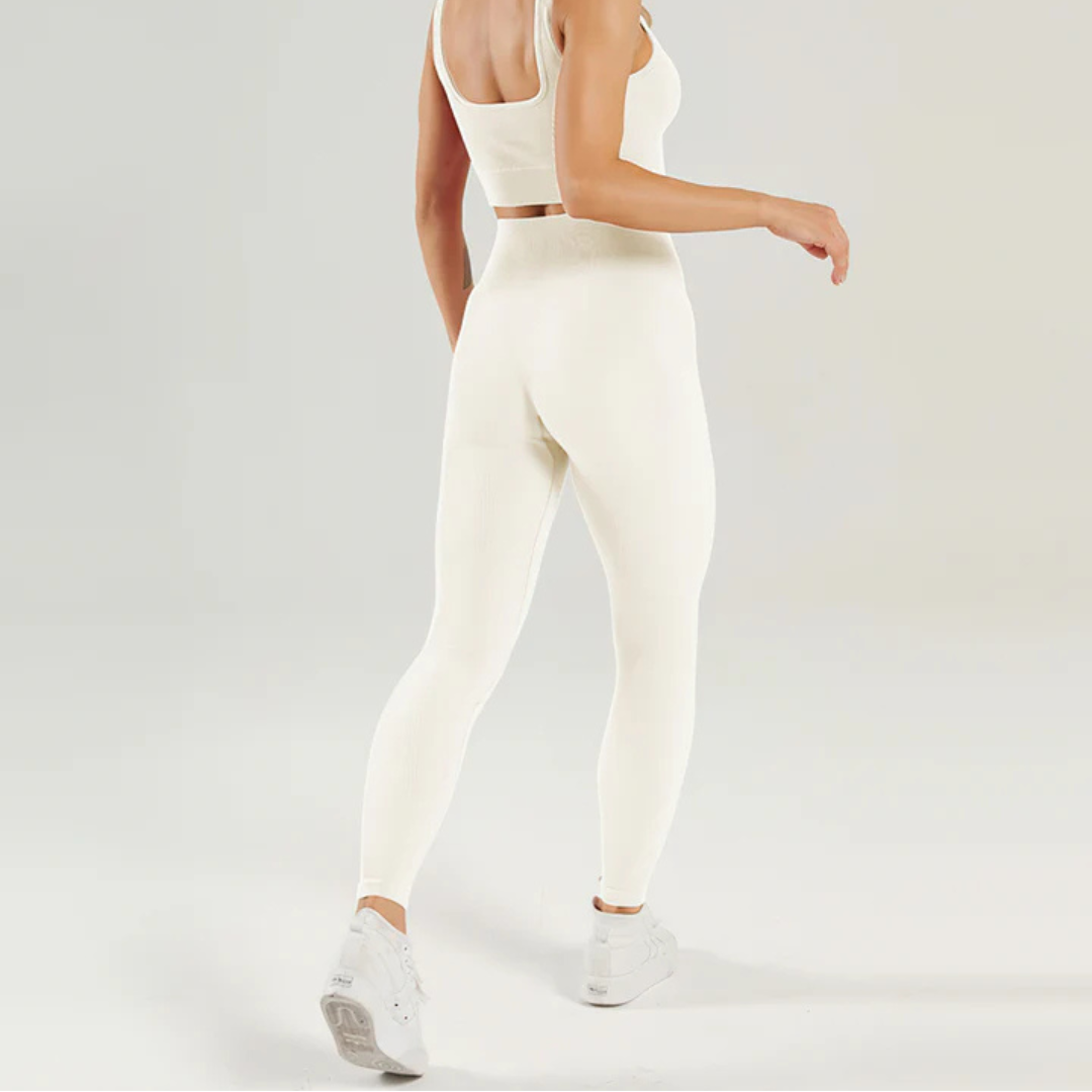Nieve Ribbed Sports Leggings