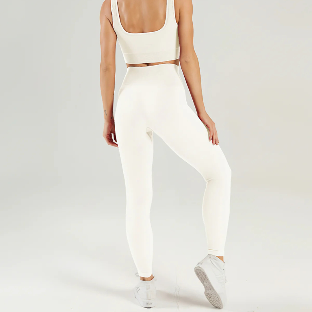 Nieve Ribbed Sports Leggings