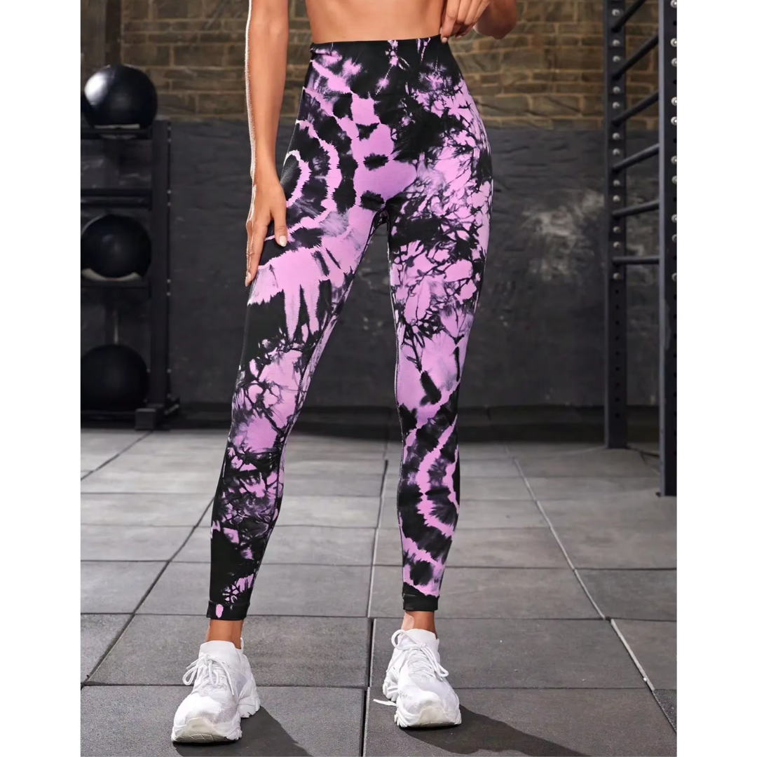 Ophelia Tie-Dye Scrunch Leggings