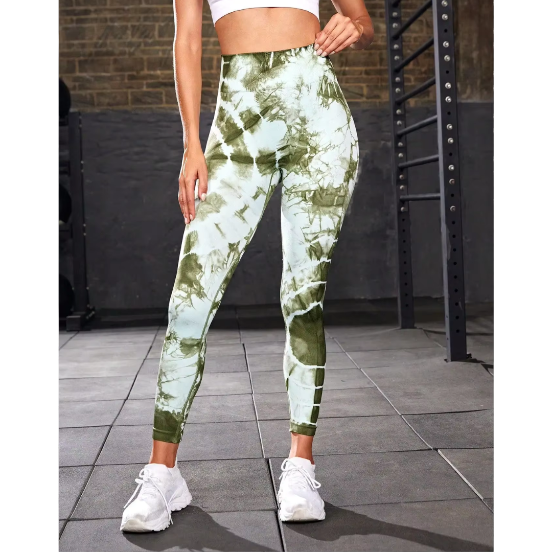 Ophelia Tie-Dye Scrunch Leggings