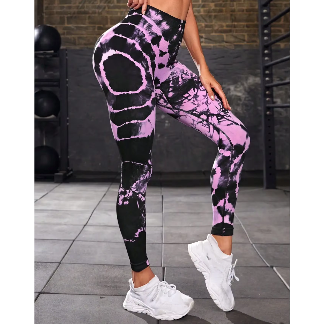 Ophelia Tie-Dye Scrunch Leggings