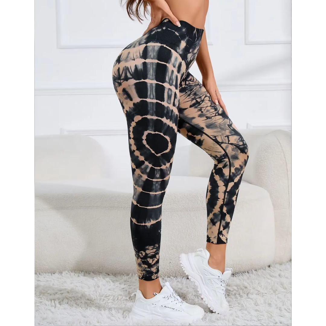Ophelia Tie-Dye Scrunch Leggings