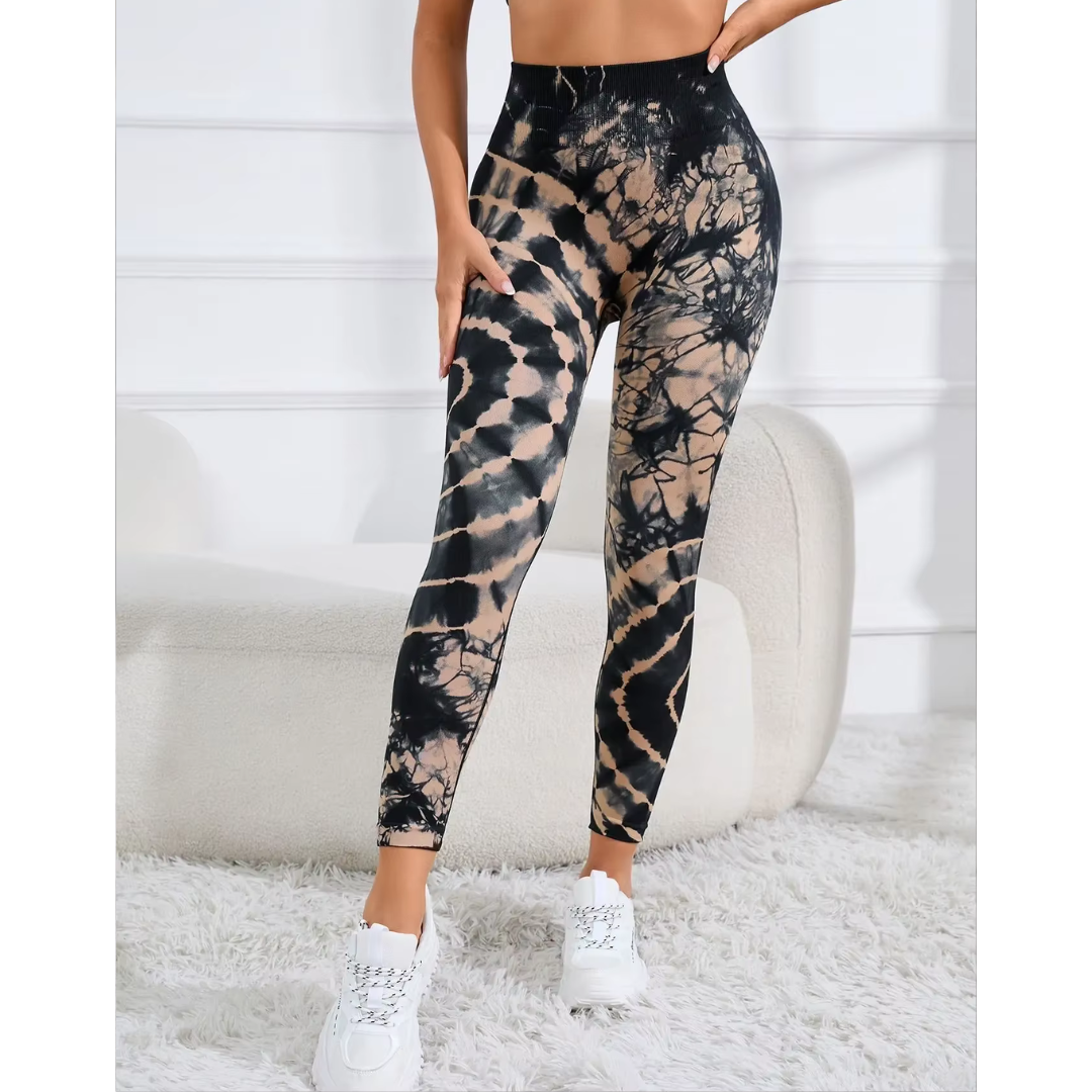 Ophelia Tie-Dye Scrunch Leggings