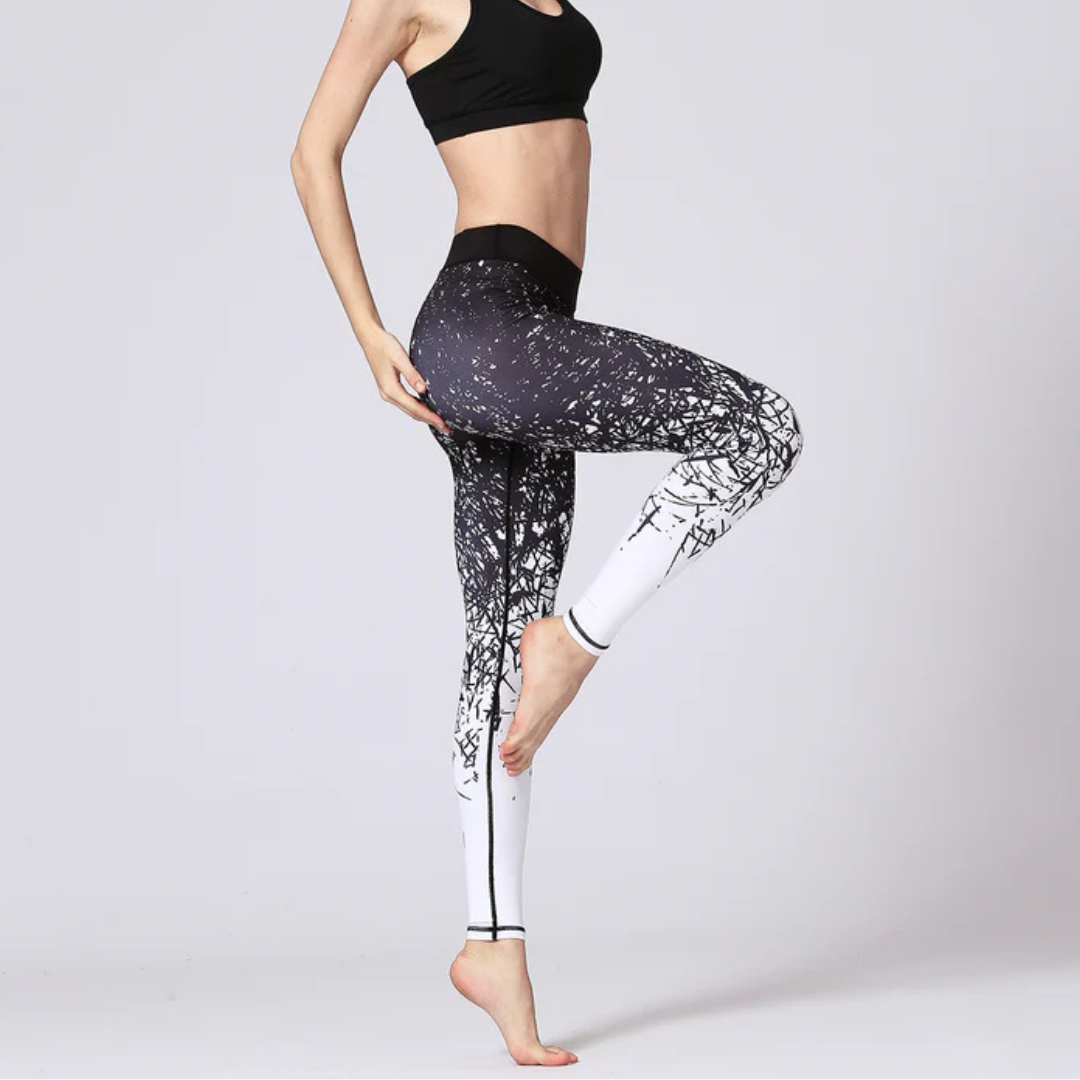Tree Branch Silhouette Leggings