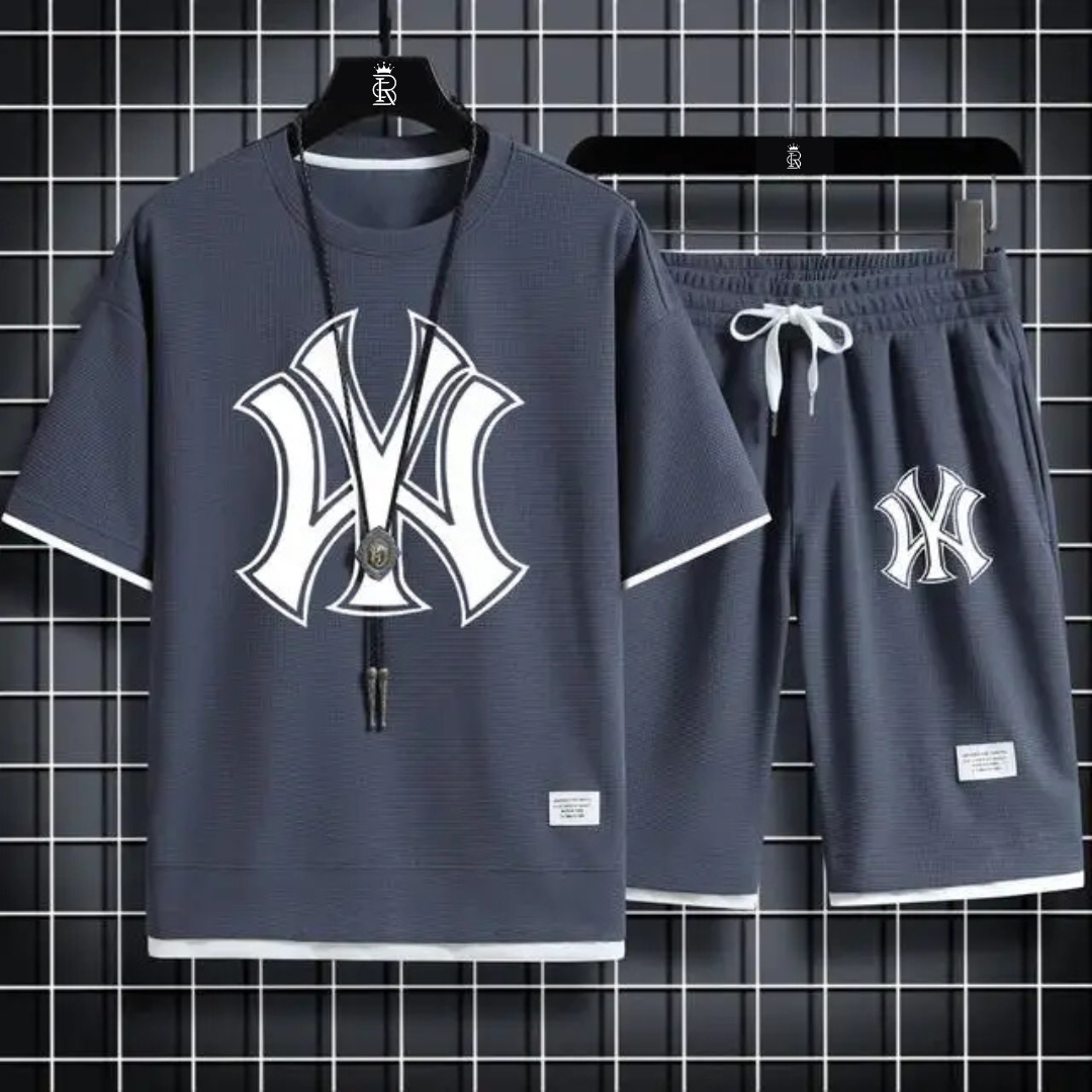 Men's Breathable Summer Tracksuit Set