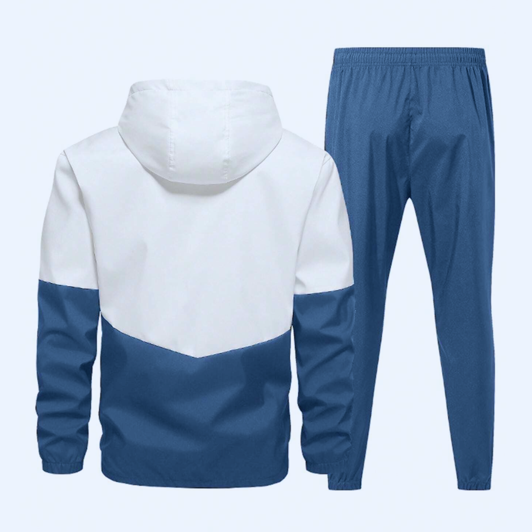 Men's Patchwork Casual Tracksuit