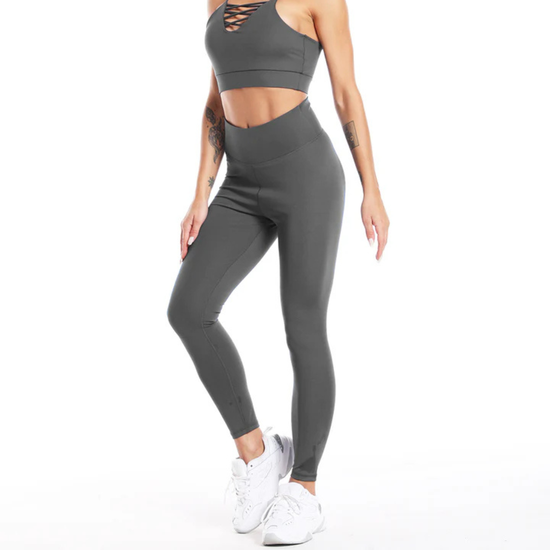 Gizus Scrunch Capri Leggings