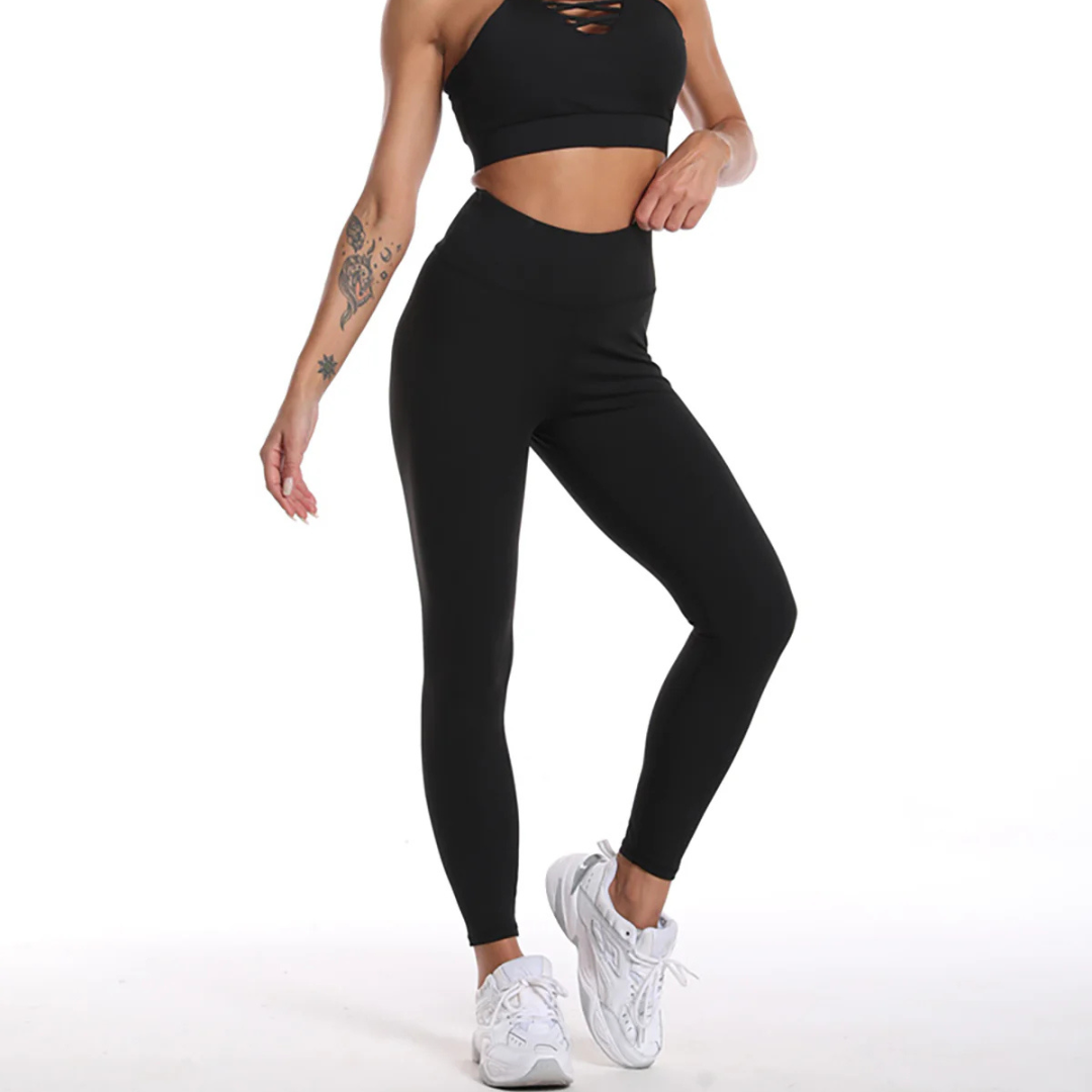 Gizus Scrunch Capri Leggings
