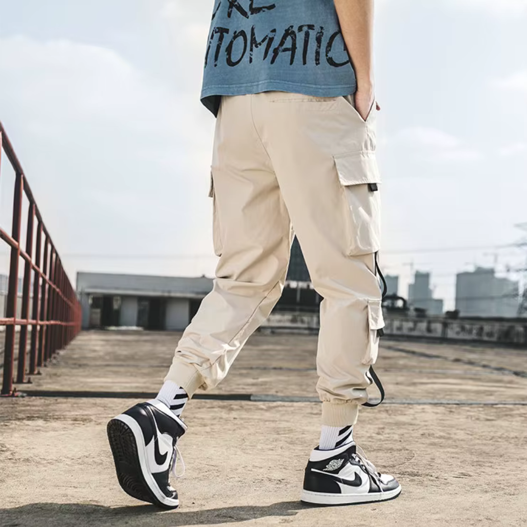 Straight-Leg Cargo Pants