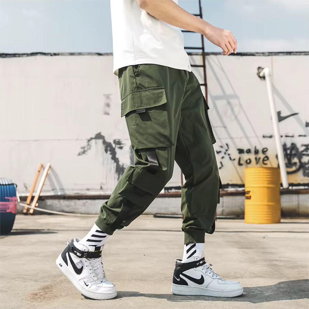 Straight-Leg Cargo Pants