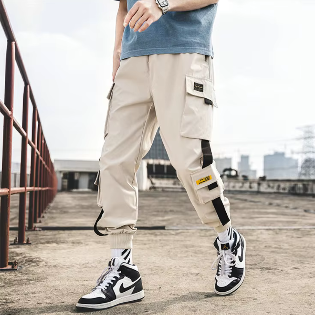Straight-Leg Cargo Pants