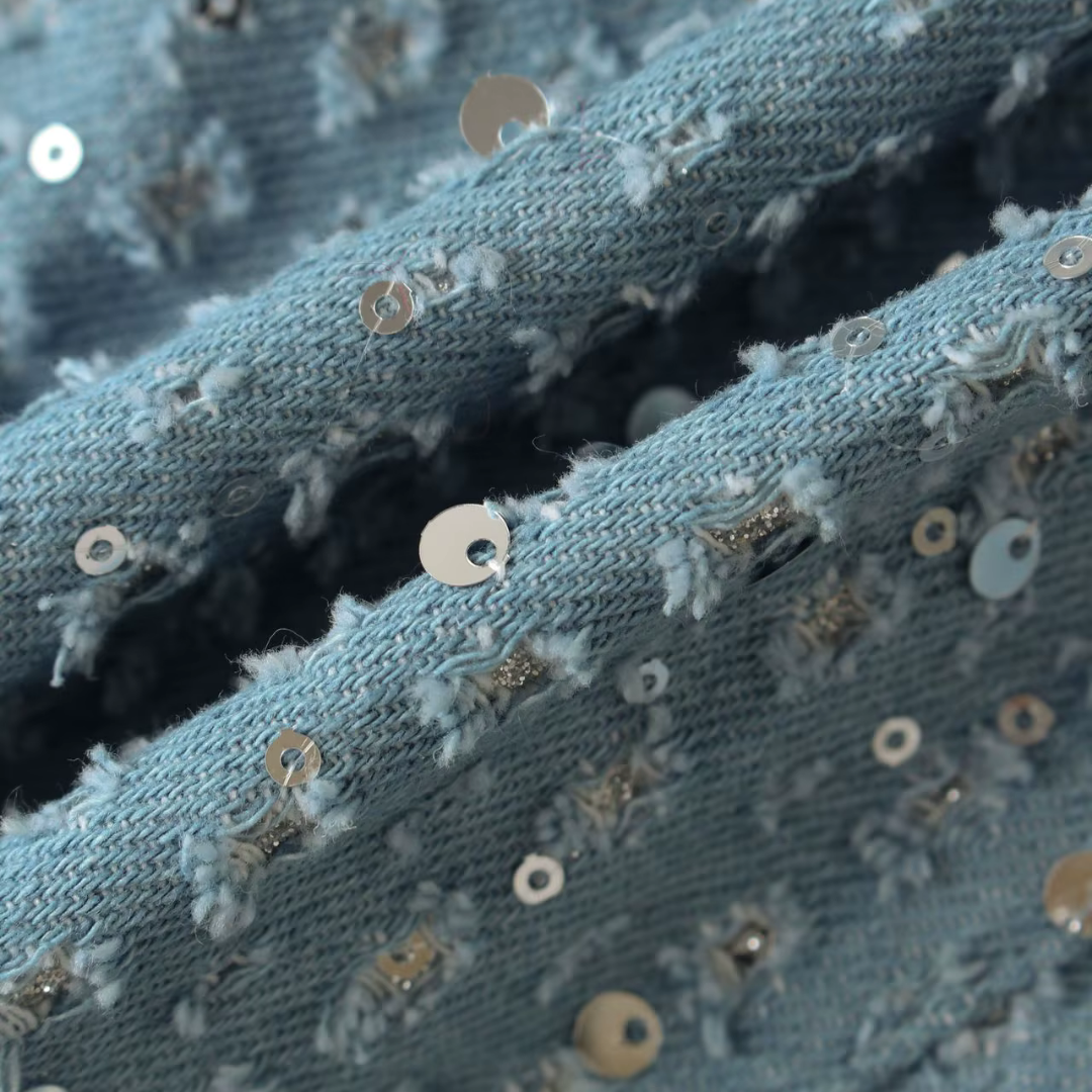 Trixie Strapless Denim Party Dress