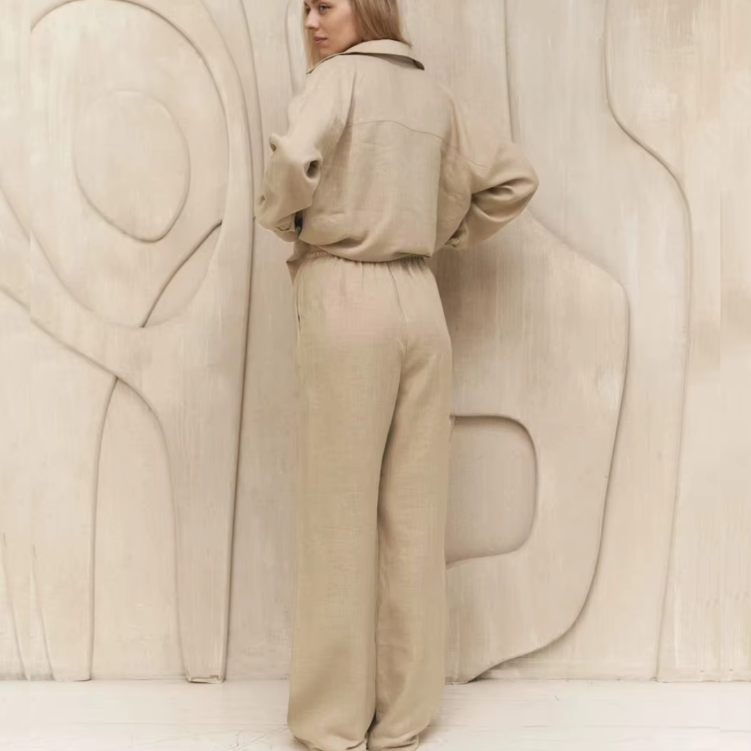 Therese Relaxed Cotton Co-Ord Set