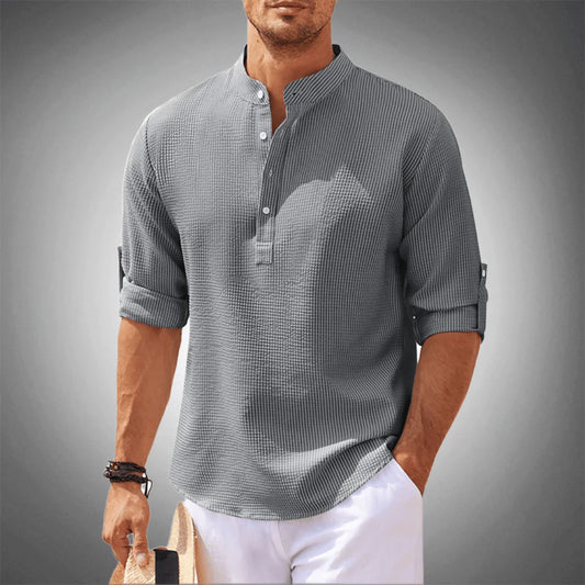 Eros Casual Cotton Linen Shirt