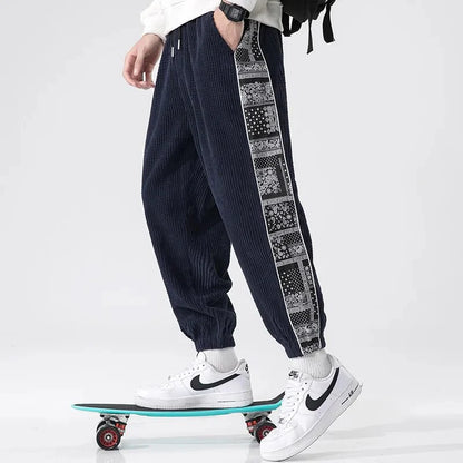 Men's Aztec Corduroy Joggers