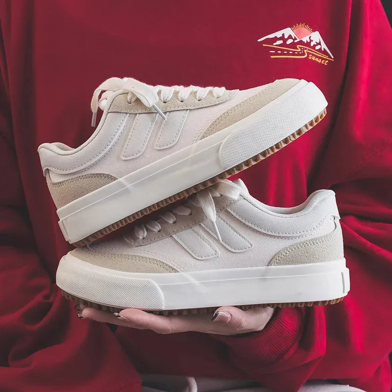 Women's Soft Thick Canvas Sneakers