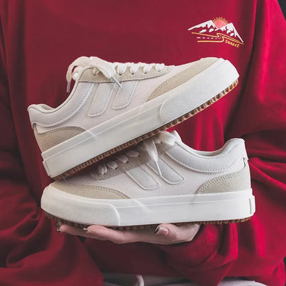 Women's Soft Thick Canvas Sneakers