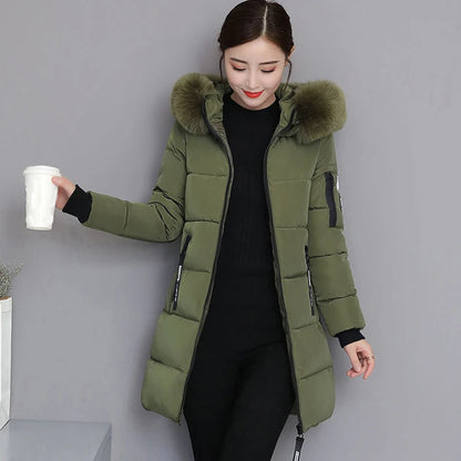 Women's Thick Warm Slim-fit Overcoat