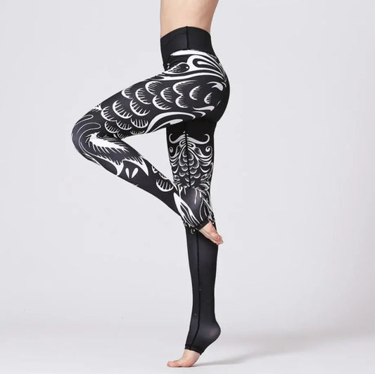 Angel Wings Moderne Leggings
