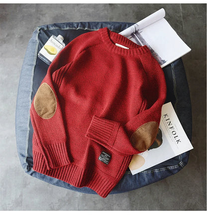 Men's Pullover Oversized Knitted Sweater