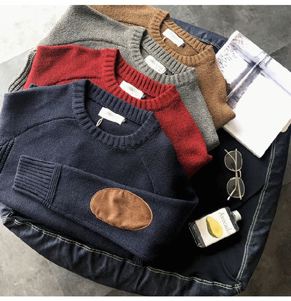 Men's Pullover Oversized Knitted Sweater