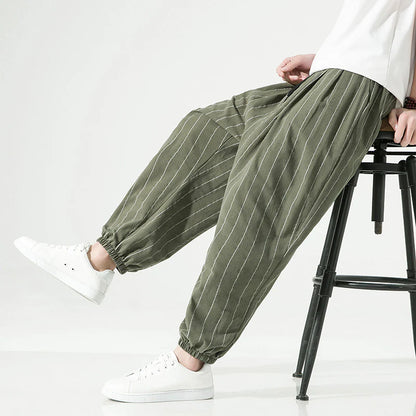 Susano Striped Bagg Joggers