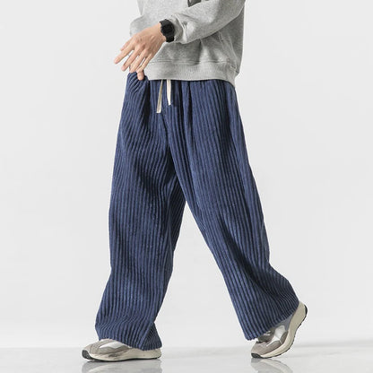 Thread Corduroy Loose Joggers