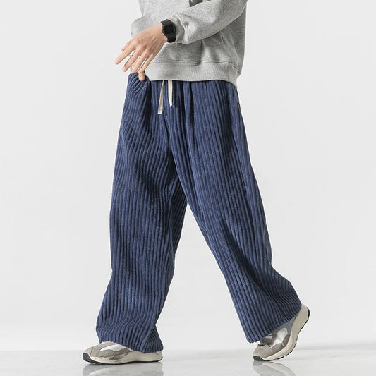 Thread Corduroy Loose Joggers