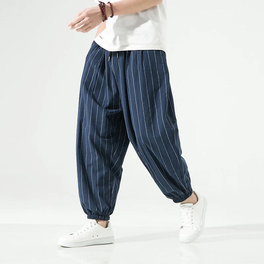 Susano Striped Bagg Joggers