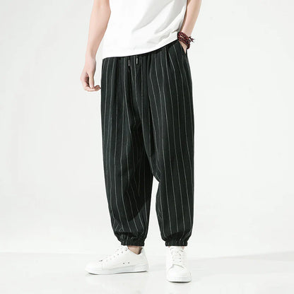 Susano Striped Bagg Joggers