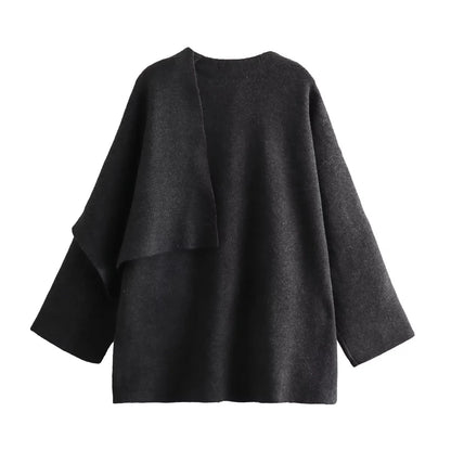 Women's Asymmetric Casual Long Sleeve Jackets