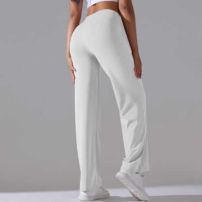 Fern Flare Pocket Wide Leg Leggings