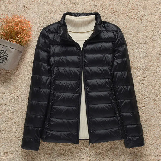 Women's Winter Light Down Slim Puffer Jacket