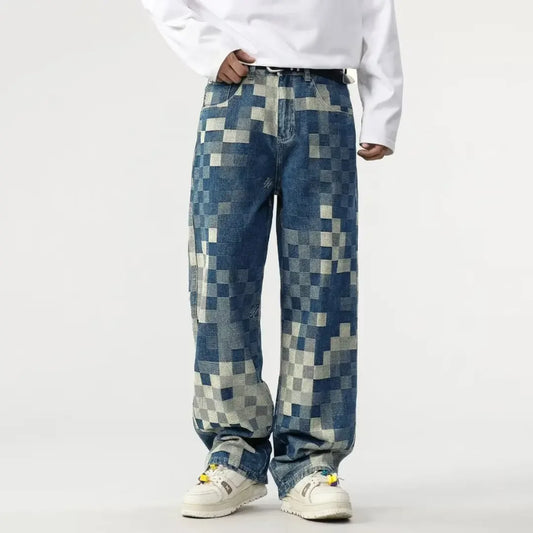 Men's Mosaic Denim Jeans