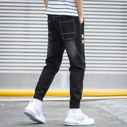 Men's Tapered Denim Joggers