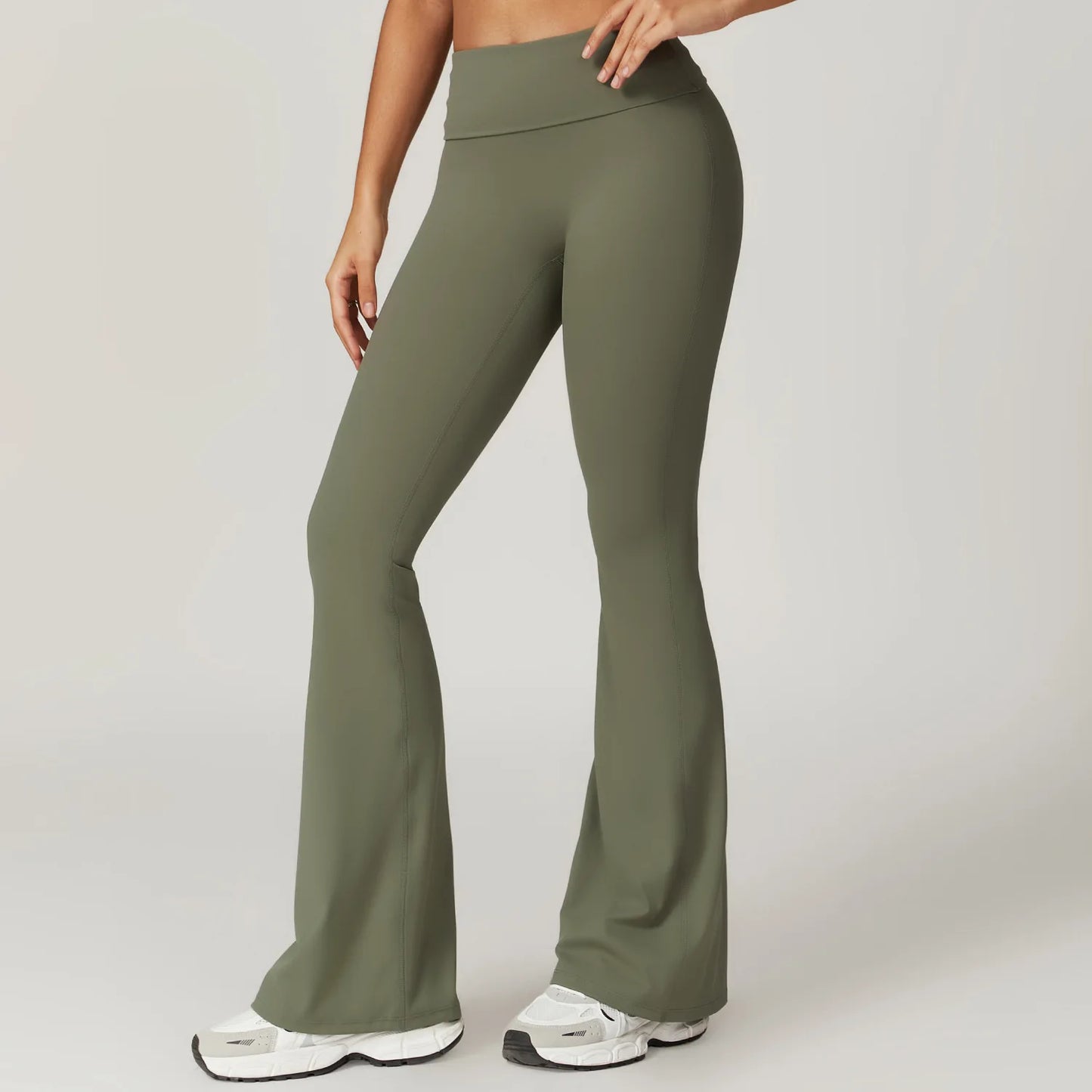 Zoe High Waist Flare Leggings