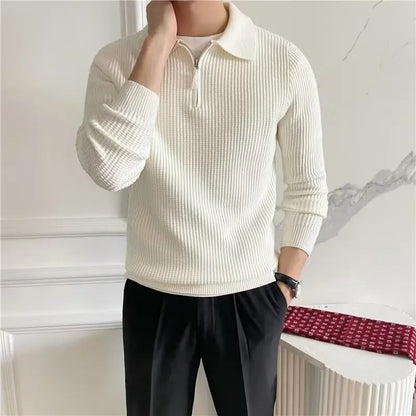 Apollo Cashmere Polo Neck Sweater