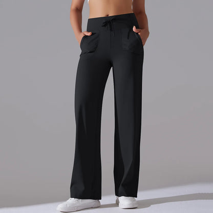 Fern Flare Pocket Wide Leg Leggings