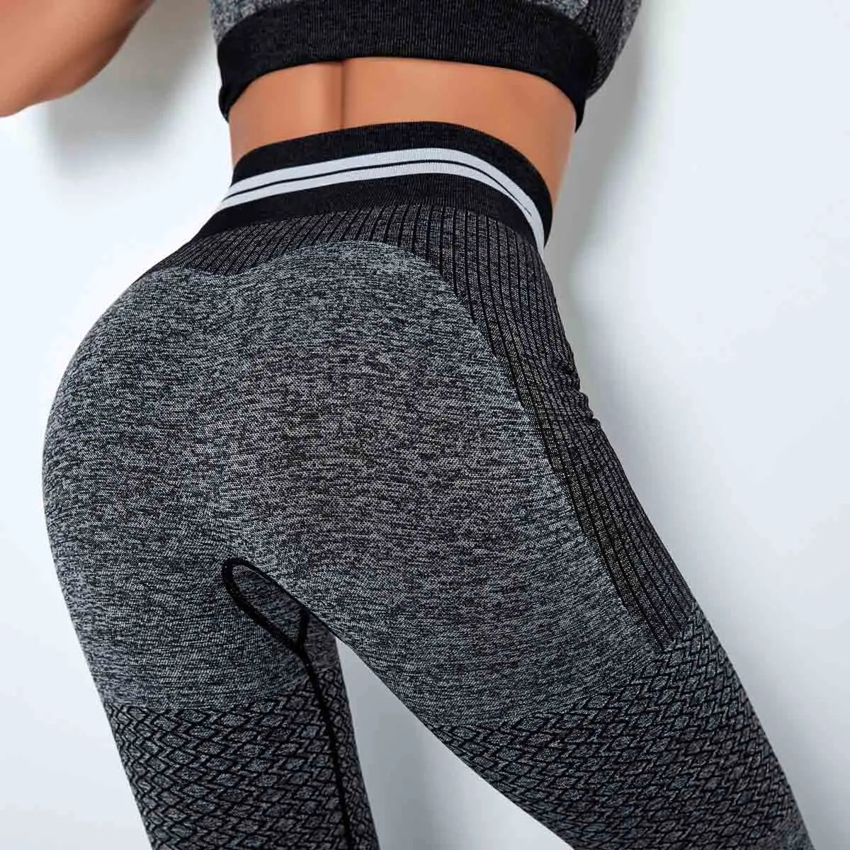 Imperia Seamless Striped Leggings