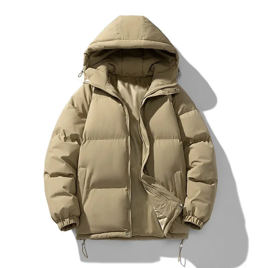 Men's Hooded Thickened Cotton Jacket For Winter