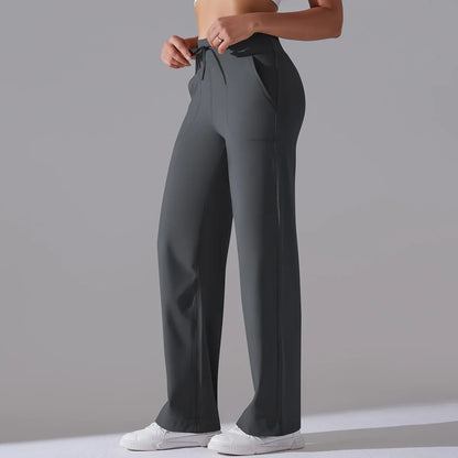 Fern Flare Pocket Wide Leg Leggings