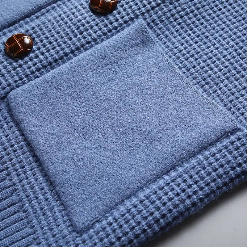 Men's Aurelio Waffle Knit Cardigan